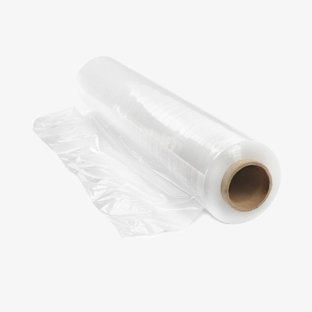 Rollo PVC Film Plástico para Empaque 18, Transparente 
