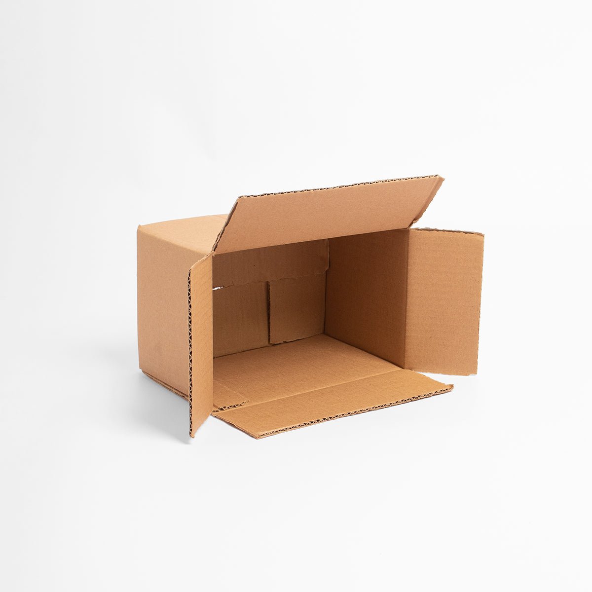 Caja de Cartón - 25 x 20 x 10 cm - Rectangular - Skyboxes México